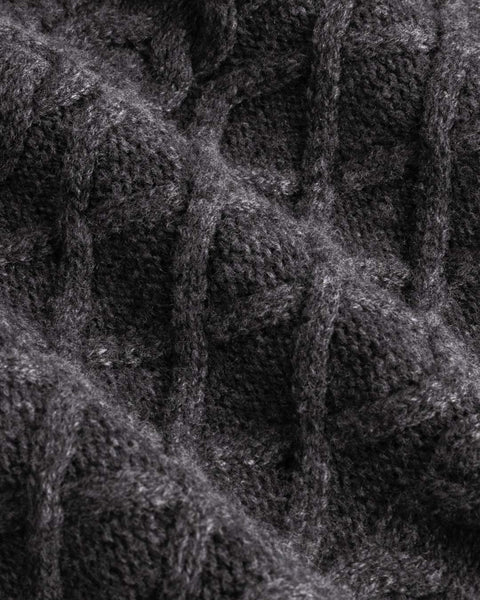 Men's Baja Fisherman Sweater - Grey
