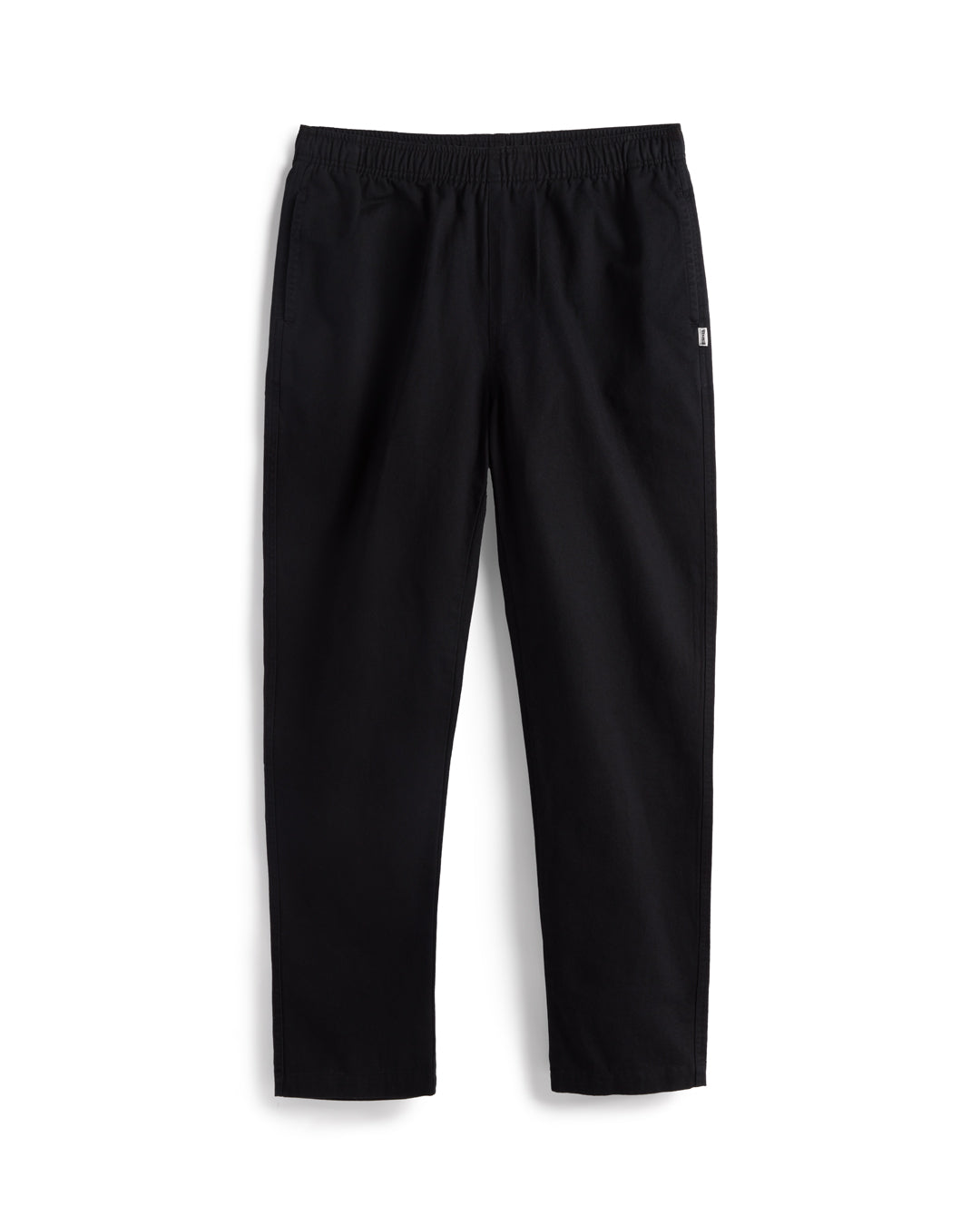 Twill Beach Pant Black Birdwell