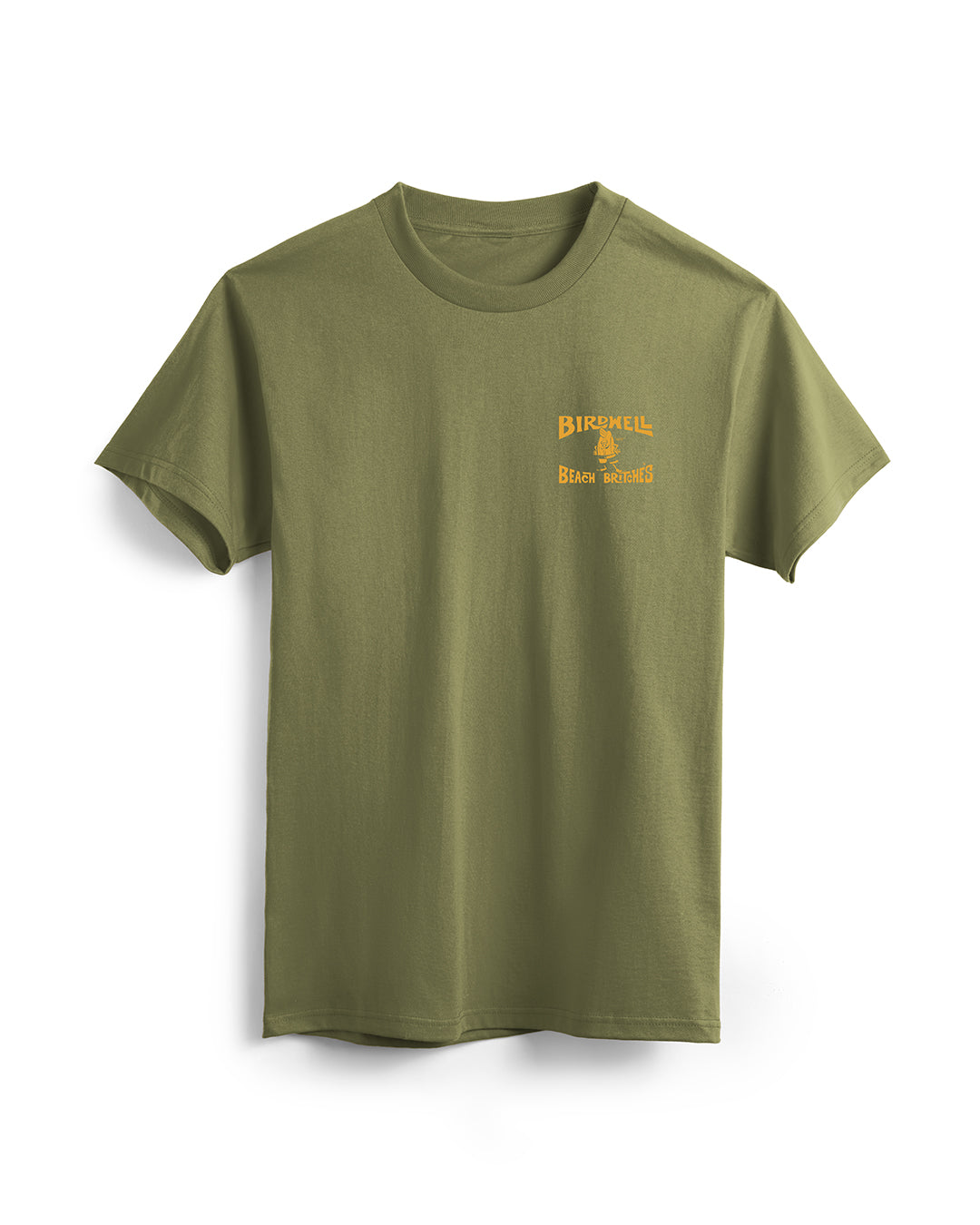 License Plate T Shirt Army Orange