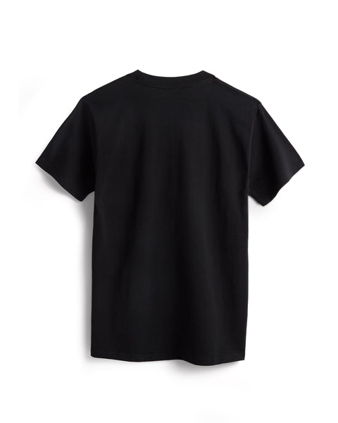 Back of Wordmark T-Shirt in Black