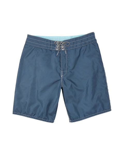 Front of the 311 Boardshorts in Navy. Drawcord with nickel-plated grommets.
