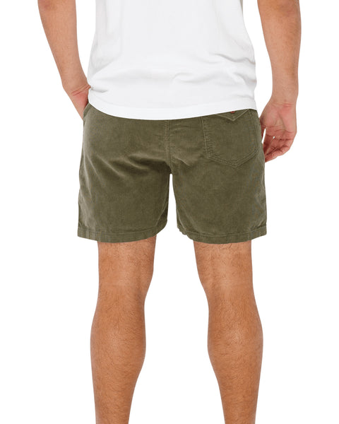 Classic Corduroy Shorts - Olive