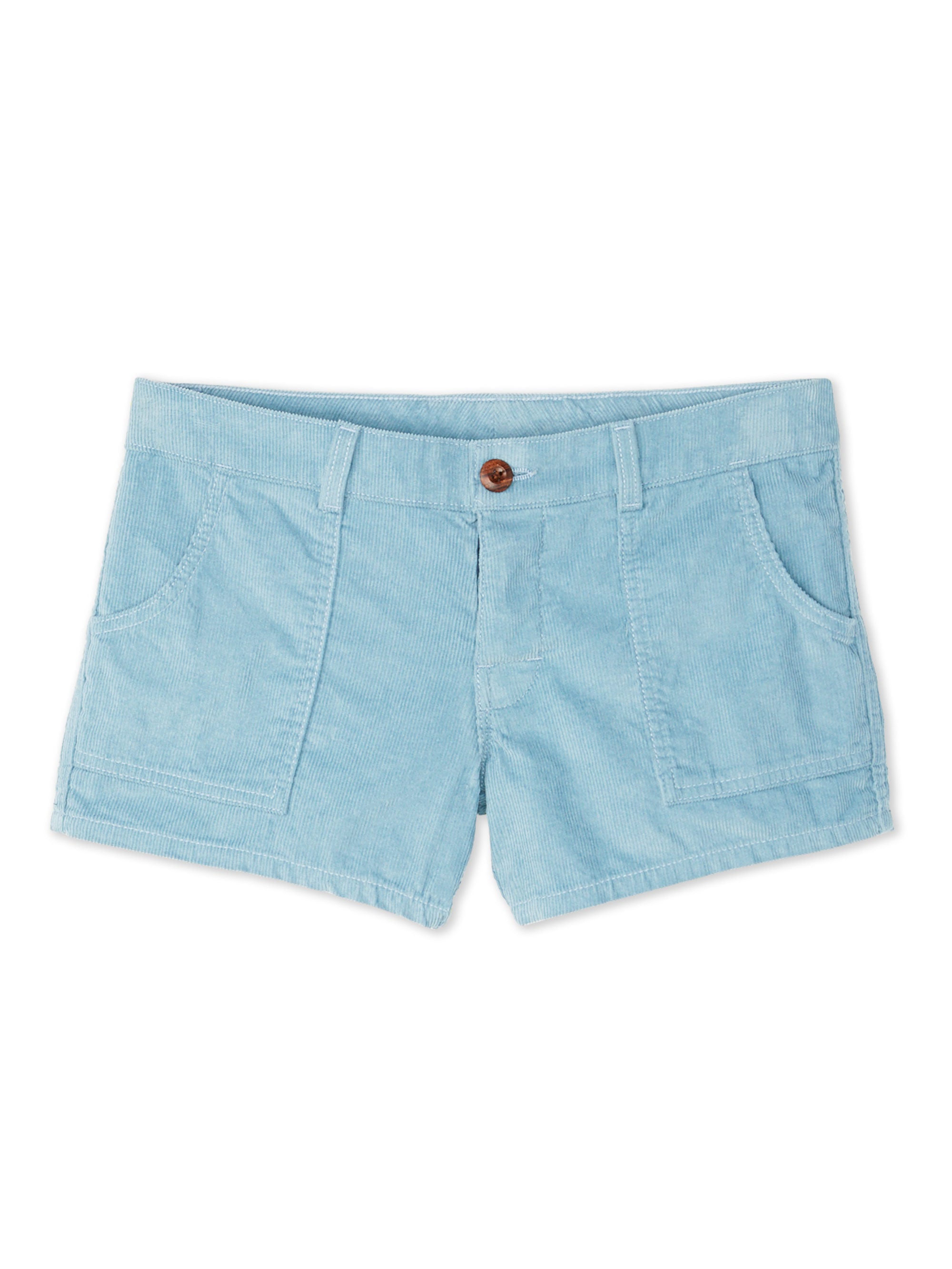 Corduroy Shorts - Light Blue | Birdwell Beach Britches