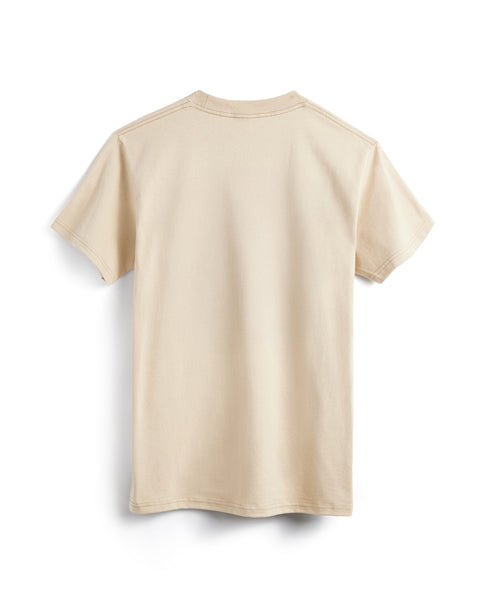 Sand T-Shirt on a White Background.