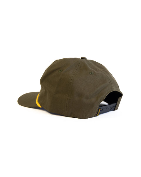 Shield Twill Snapback - Olive
