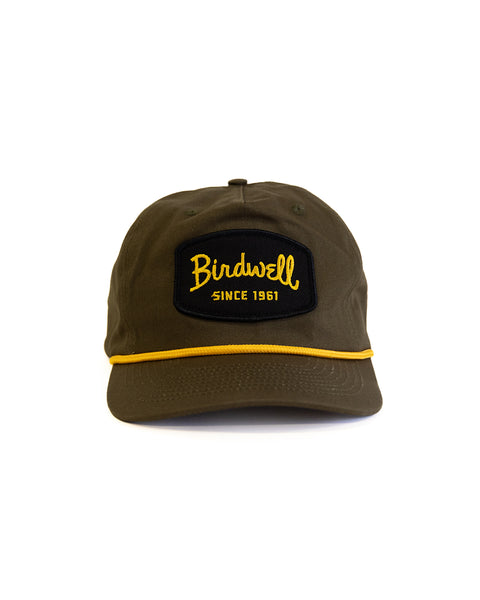 Shield Twill Snapback - Olive