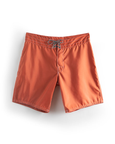 Image shows the front view of the 311 Boardshorts in Paprika.