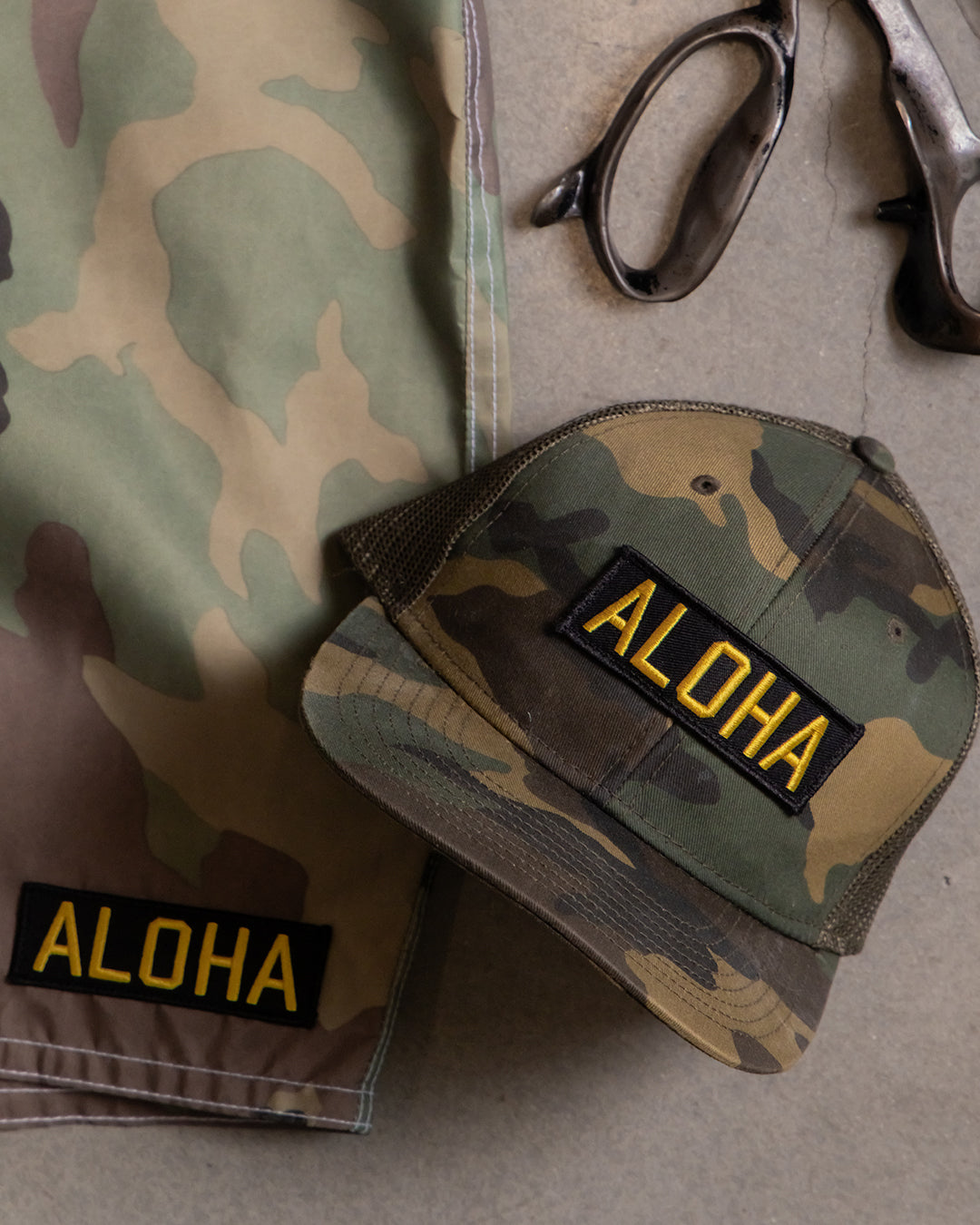 Aloha Hat - Woodland Camo | Birdwell Beach Britches Aloha Hat - Woodland Camo | Birdwell Beach Britches