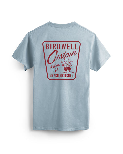 Custom T-Shirt - Arctic Blue – Birdwell