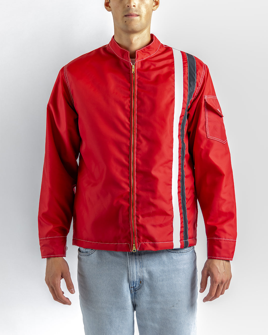 BIRDWELL ナイロンジャケット レッド BIRDWELL ナイロンジャケット レッド BIRDWELL ナイロンジャケット