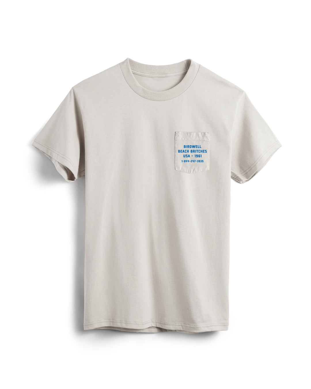 Van Life Pocket T Shirt Cement