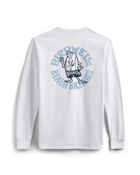 Rounder Long Sleeve T-Shirt - White