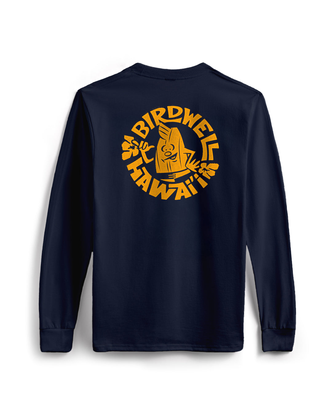 Shaka Long Sleeve Pocket T-Shirt - Navy – Birdwell