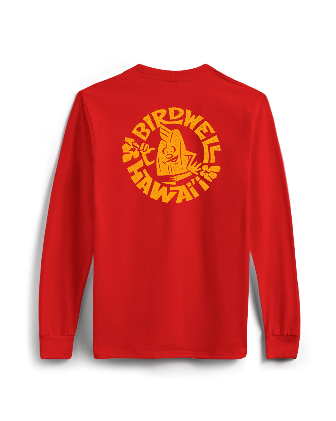 Shaka Long Sleeve Pocket T-Shirt - Tomato – Birdwell