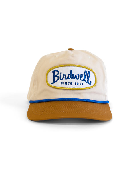 Potato Patch Twill Snapback - Bone/Brown