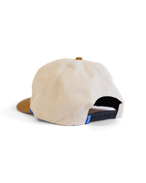 Potato Patch Twill Snapback - Bone/Brown