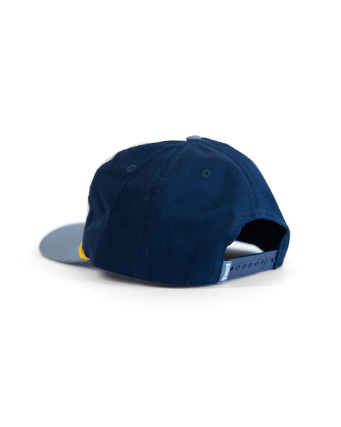 Potato Patch Twill Snapback - Bone/Federal Blue