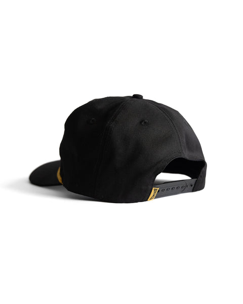 Potato Patch Twill Snapback - Black