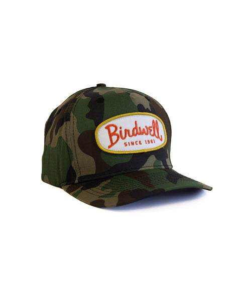 Potato Patch Twill Snapback - Woodland Camo