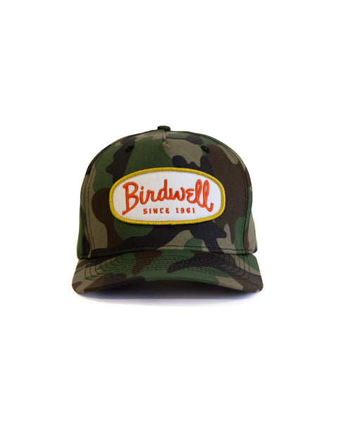 Potato Patch Twill Snapback - Woodland Camo
