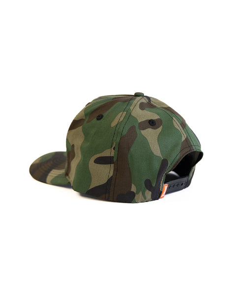 Potato Patch Twill Snapback - Woodland Camo