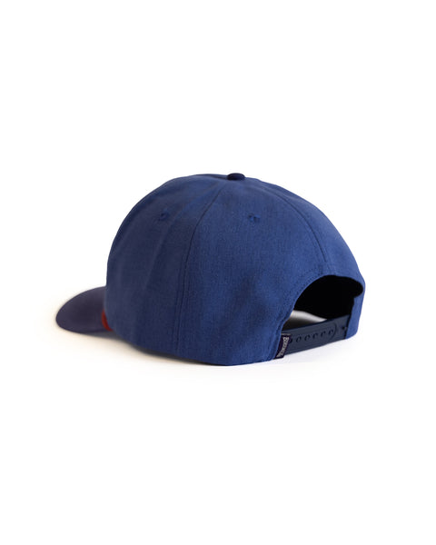 Trademark Hemp Snapback - Federal Blue/Navy