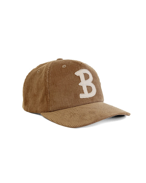 Big B Cord Snapback - Brown