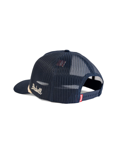 Big B Twill Snapback - Navy
