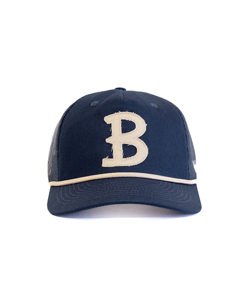 Big B Twill Snapback - Navy