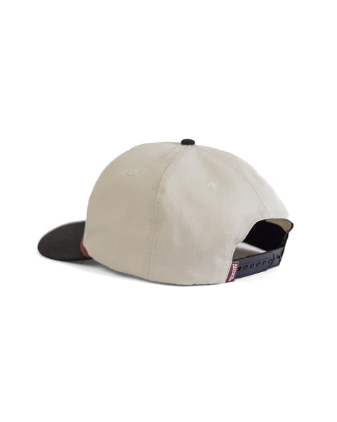 Milkman Twill Snapback - Bone/Black