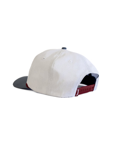 Milkman Twill Snapback - White/Federal Blue