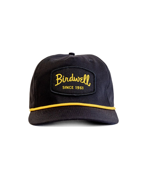 Shield Twill Snapback - Black