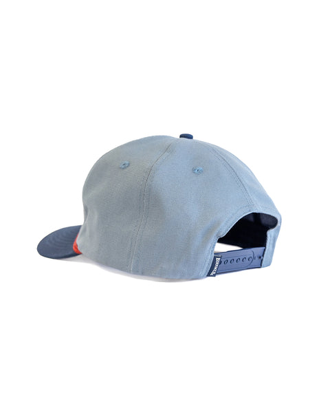 Shield Twill Snapback - Federal Blue/Navy