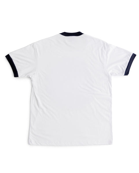 Tourist Ringer T-Shirt - Navy/White