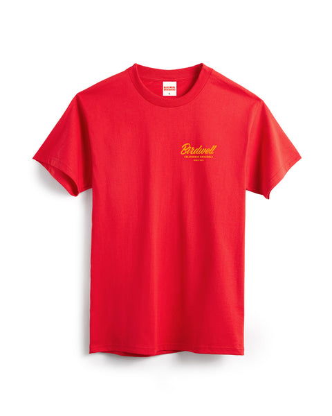 Daydreamin Birdie T-Shirt - Fuji Red