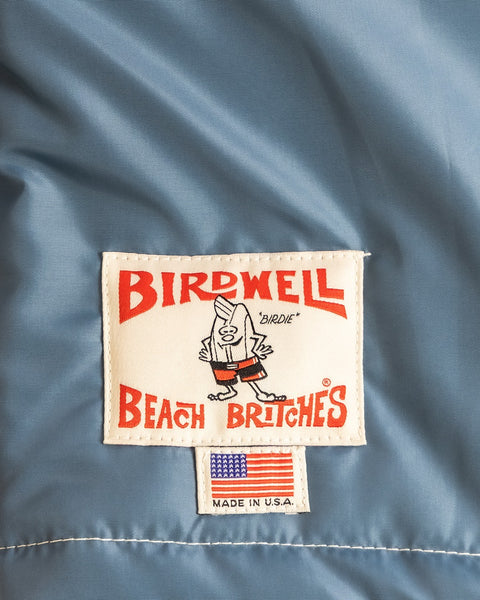 Quilt Lined Racing Jacket - Federal Blue/Bone/Navy