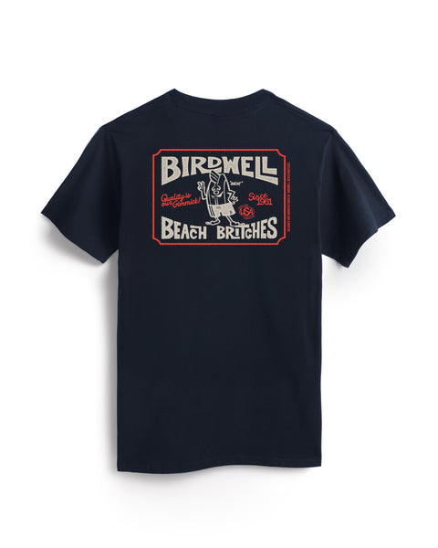 BIRDWELL BEACH BRITCHES Tシャツ Hangtag T-Shirt - Navy – Birdwell