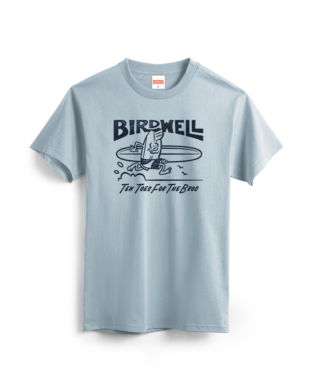 B Line T Shirt Light Blue