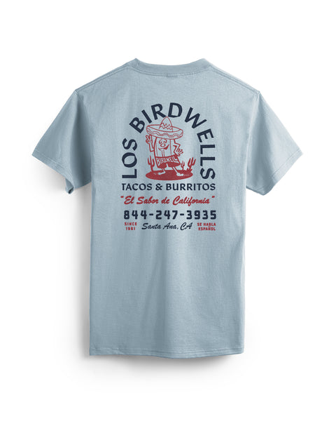 Los Birdwells T-Shirt - Arctic Blue