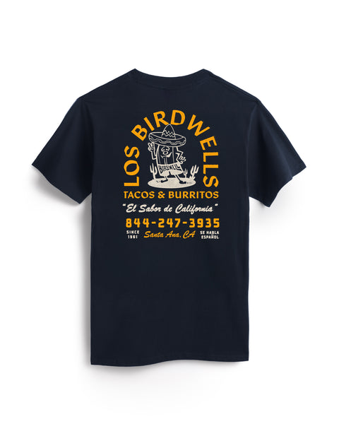 Los Birdwells T-Shirt - Navy