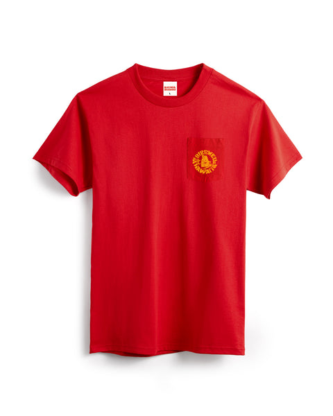 Shaka Pocket T-Shirt - Tomato