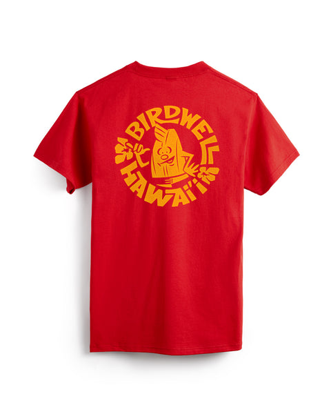 Shaka Pocket T-Shirt - Tomato