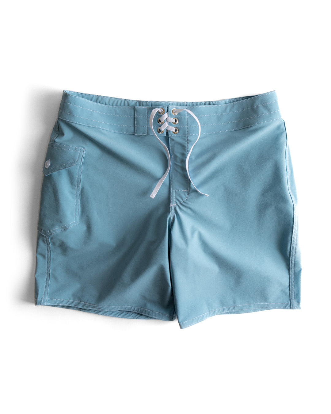 808 SurfStretch Side Pocket Boardshorts Light Blue