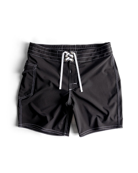 808 SurfStretch Side Pocket Boardshorts - Black – Birdwell