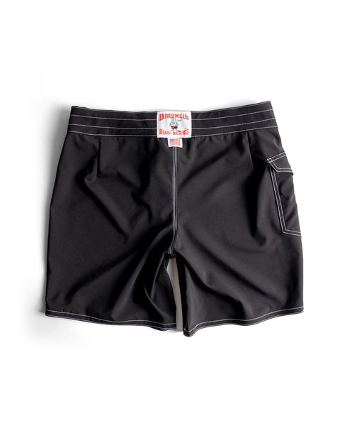 808 SurfStretch Side Pocket Boardshorts - Black
