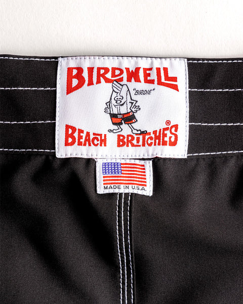 808 SurfStretch Side Pocket Boardshorts - Black