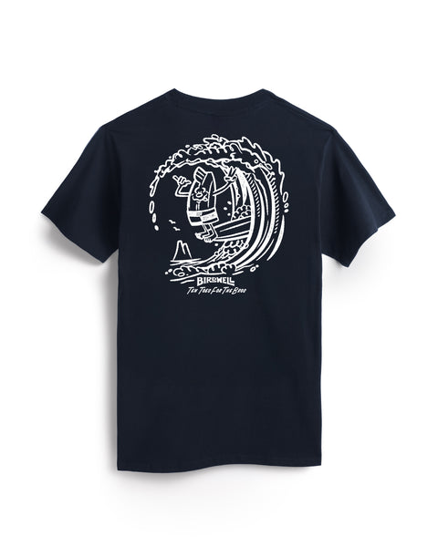Bros T-Shirt - Navy