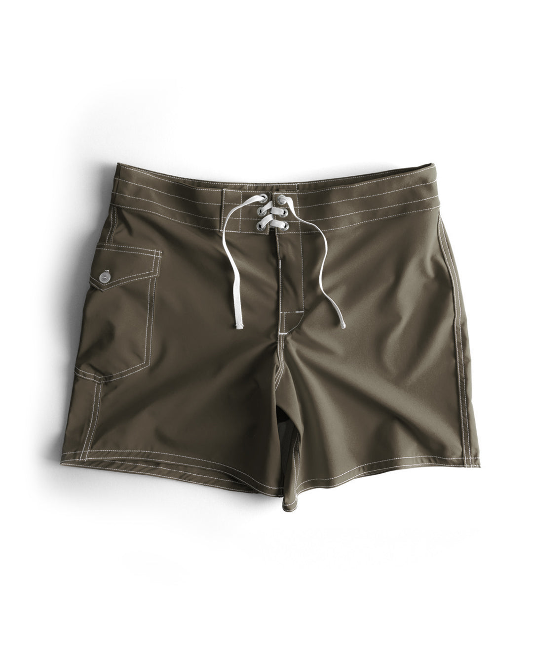 806 SurfStretch Side Pocket Boardshorts - Army – Birdwell