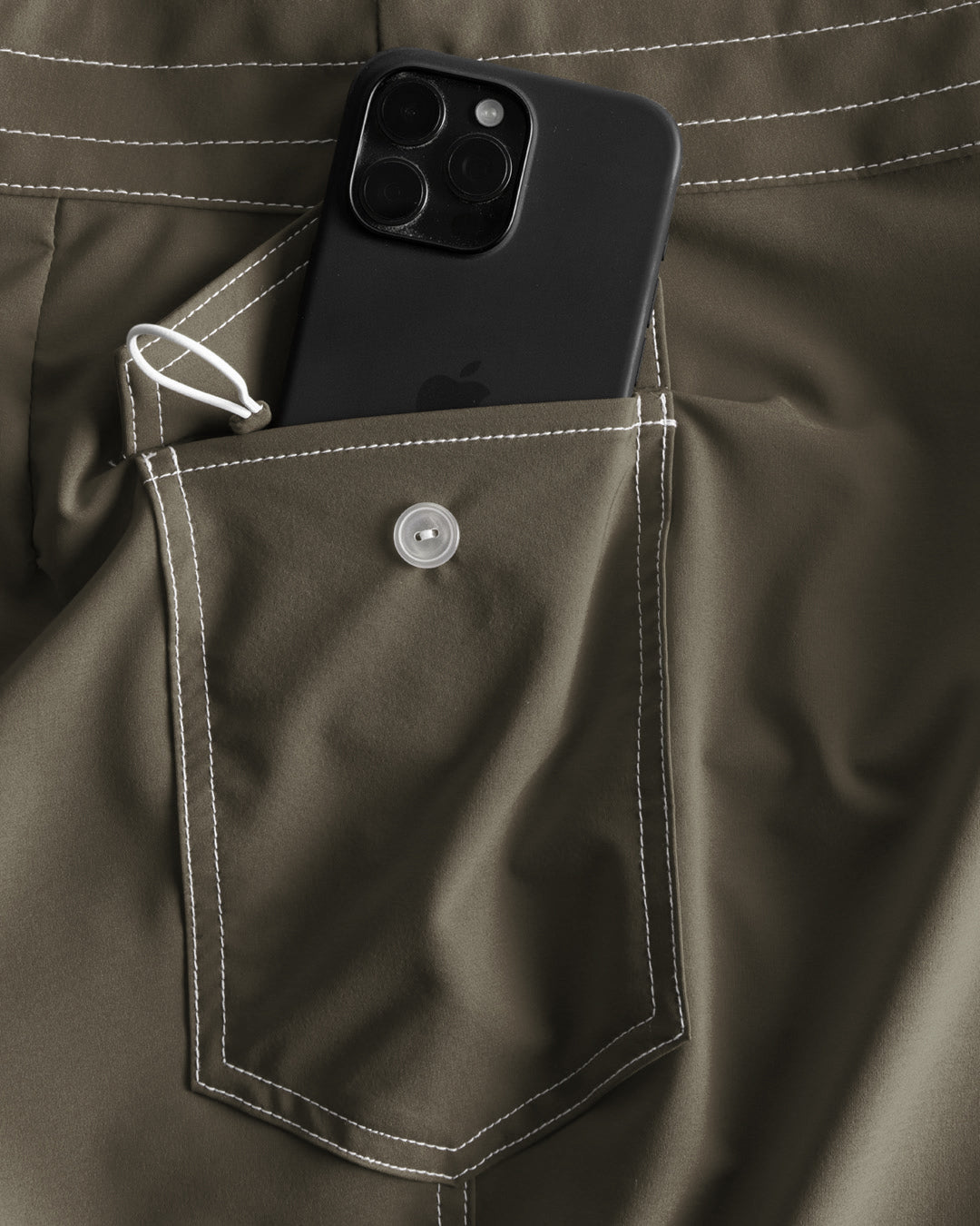 806 SurfStretch Side Pocket Boardshorts - Army – Birdwell