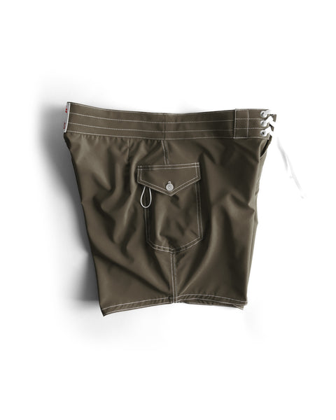 806 SurfStretch Side Pocket Boardshorts - Army